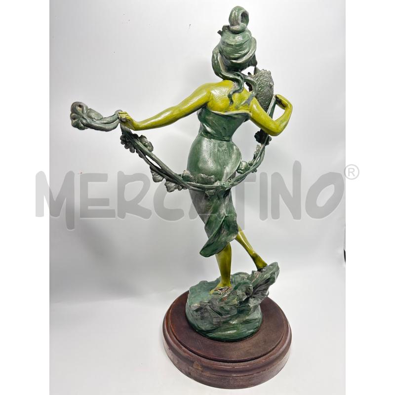 STATUINA ART NOUVEAU PRINTEMPS PAR CLEMENCE 39 CM | Mercatino dell'Usato Pomezia 4