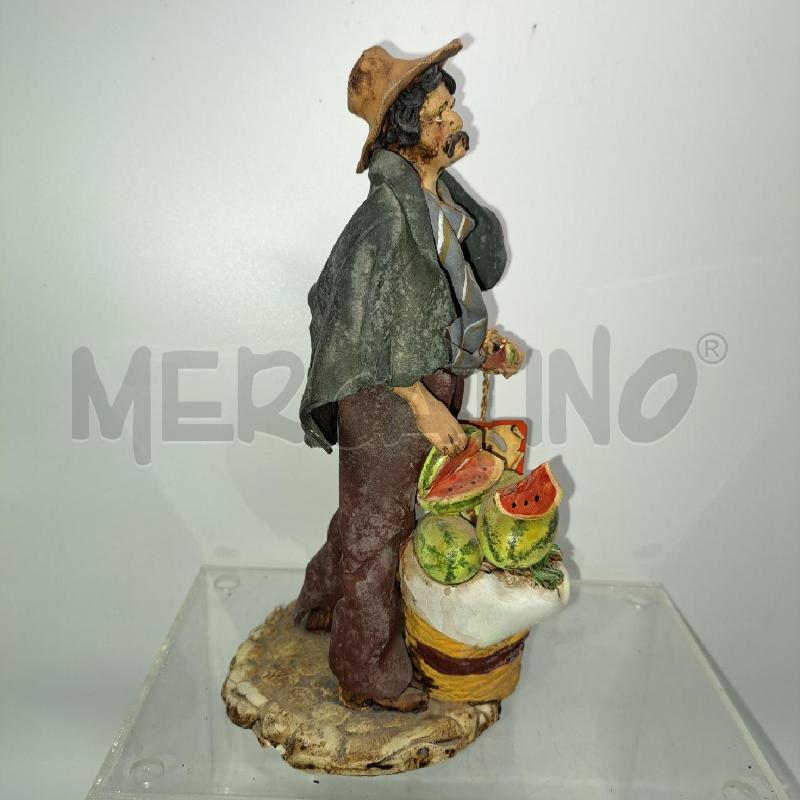 STATUINA TERRACOTTA ANGELA TRIPI COCOMERO | Mercatino dell'Usato Pomezia 2