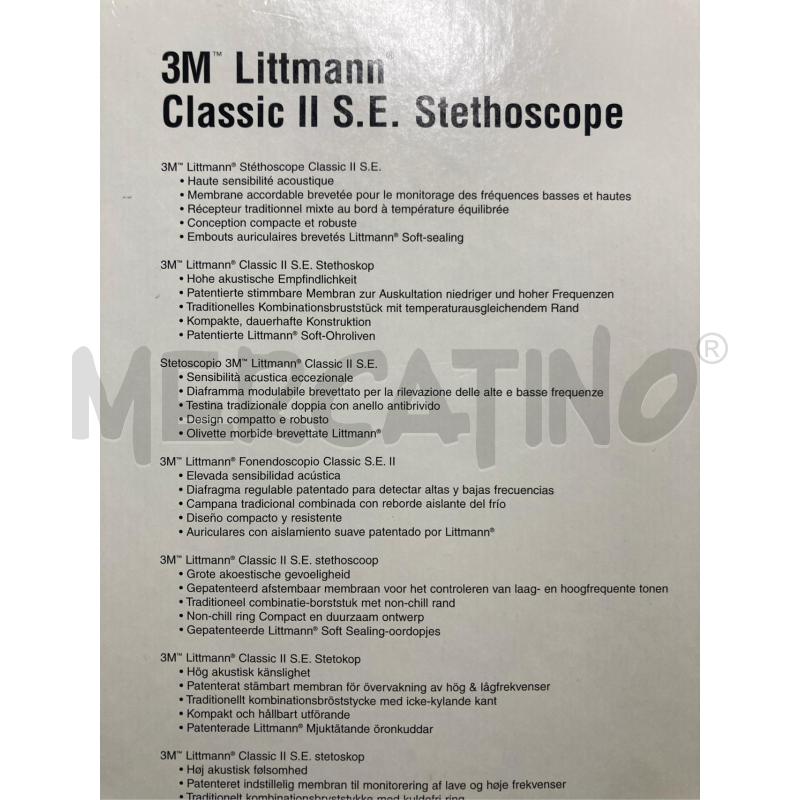 STETOSCOPIO LITTMANN CLASSIC II 3M | Mercatino dell'Usato Pomezia 2