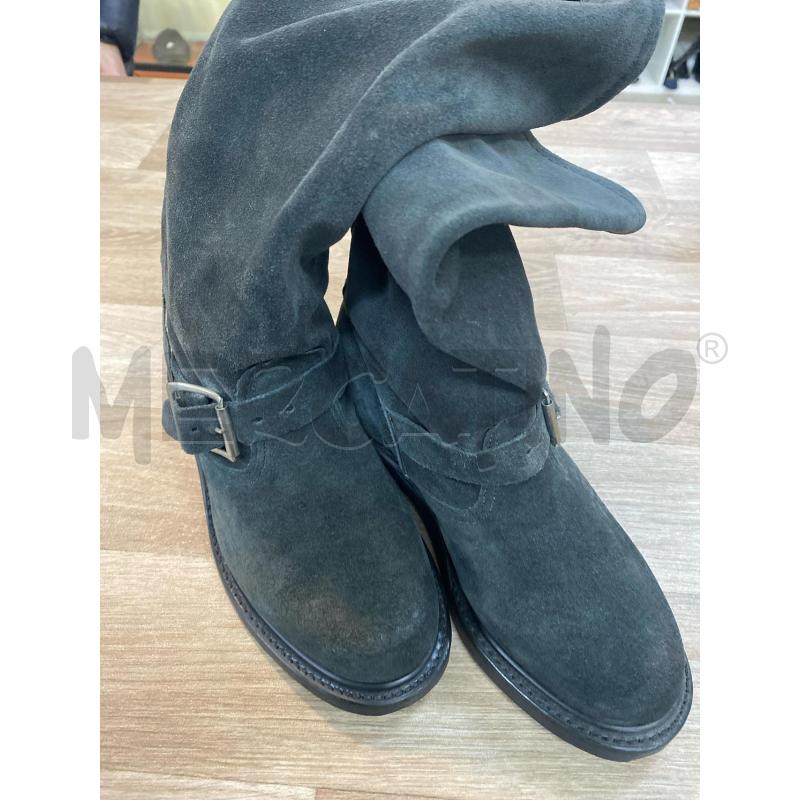STIVALI DONNA WALKER GRIGIO SCAMOSCIATO | Mercatino dell'Usato Pomezia 1