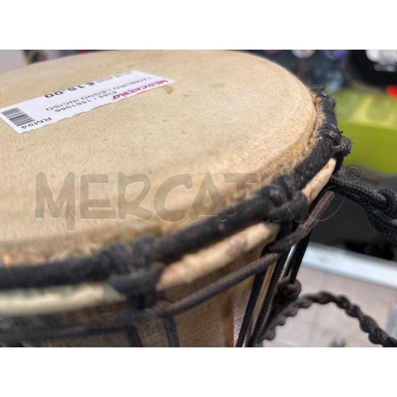 TAMBURO LEGNO INCISO | Mercatino dell'Usato Pomezia 3