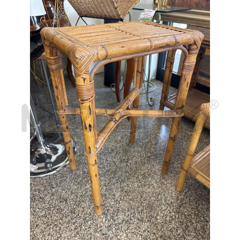 TAVOLINO BAMBOO ALTO | Mercatino dell'Usato Pomezia 1
