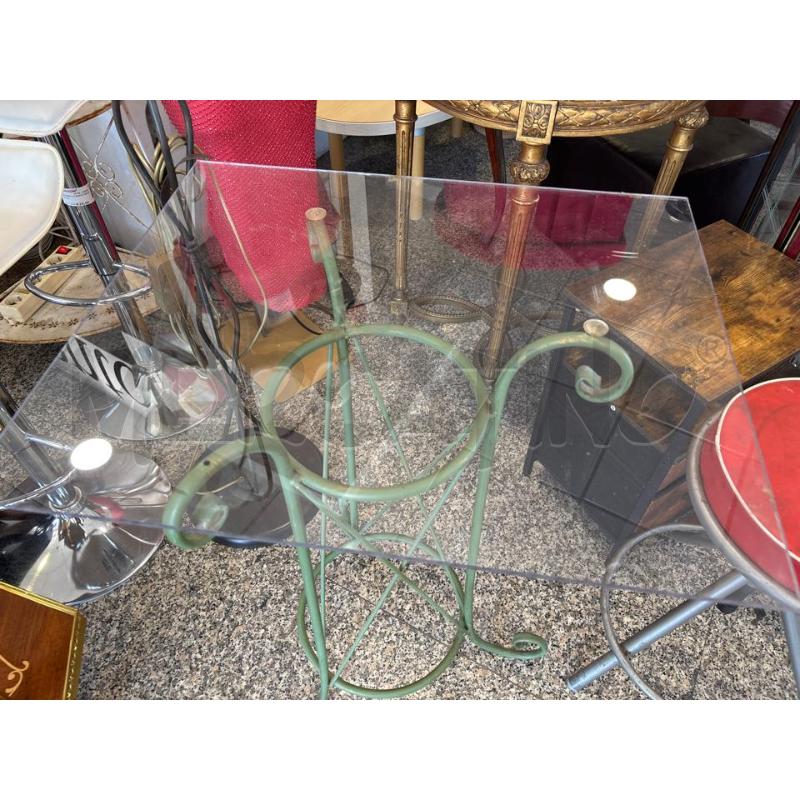TAVOLINO FERRO VERDE | Mercatino dell'Usato Pomezia 2