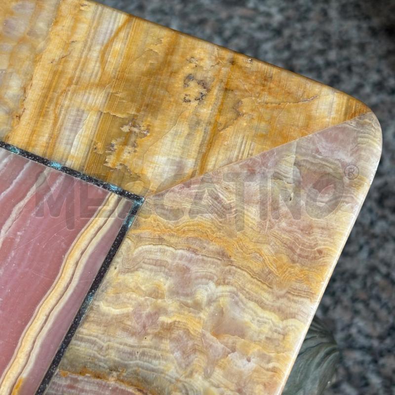 TAVOLINO SALOTTO ONICE B/METALLO | Mercatino dell'Usato Pomezia 5
