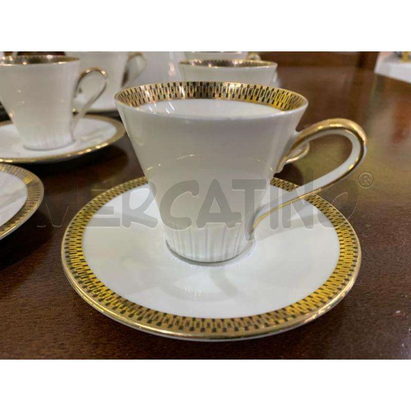 TAZZINE B/DOR 8PZ + CAFFETTIERA E LATTIERA | Mercatino dell'Usato Pomezia 3