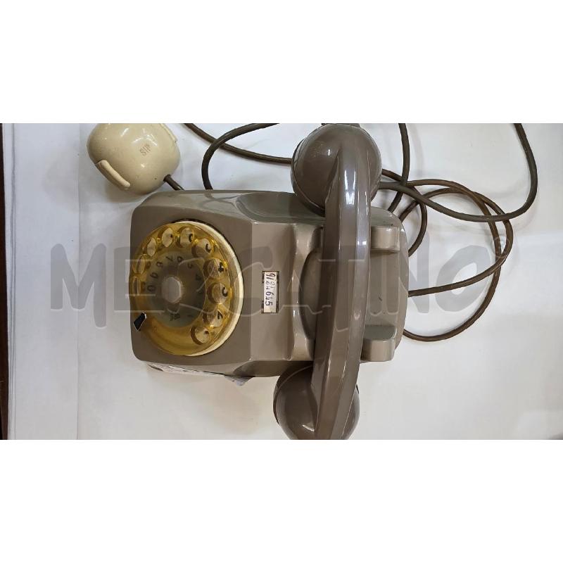 TELEFONO VINTAGE GRIGIO | Mercatino dell'Usato Pomezia 1
