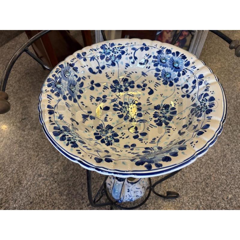 TOLETTA CER CASTELLI DA RIVEDERE FIORI BLU | Mercatino dell'Usato Pomezia 2