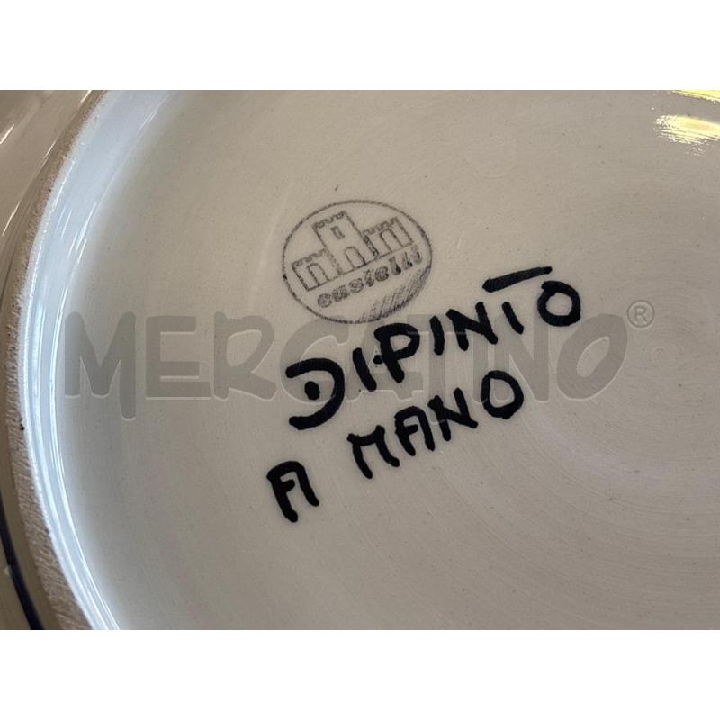 TOLETTA CER CASTELLI DA RIVEDERE FIORI BLU | Mercatino dell'Usato Pomezia 4