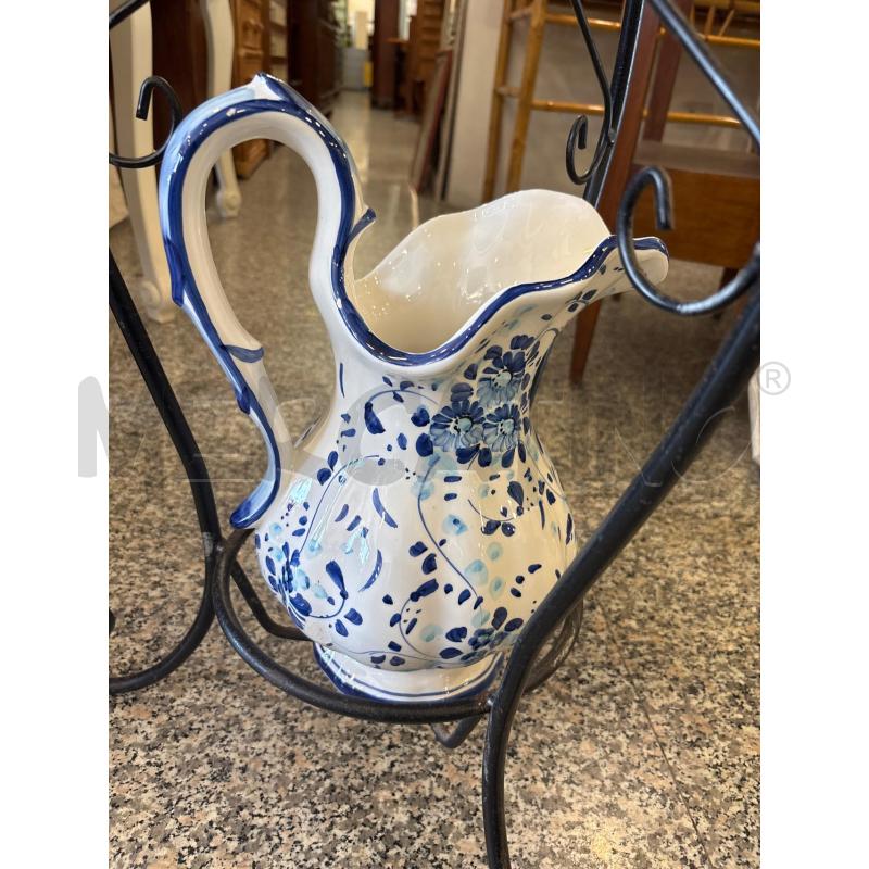 TOLETTA CER CASTELLI DA RIVEDERE FIORI BLU | Mercatino dell'Usato Pomezia 5