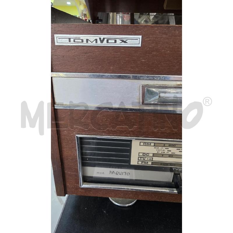 TOMVOX RADIO FUNZIONA GIRADISCHI NO | Mercatino dell'Usato Pomezia 3