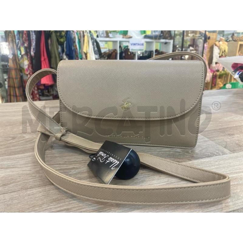TRACOLLA DONNA BEIGE BEVERLY HILLS POLO CLUB +PORTAMONETE | Mercatino dell'Usato Pomezia 1