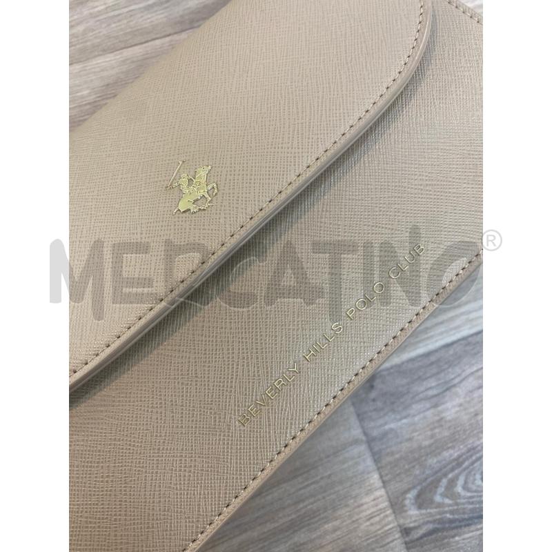 TRACOLLA DONNA BEIGE BEVERLY HILLS POLO CLUB +PORTAMONETE | Mercatino dell'Usato Pomezia 3