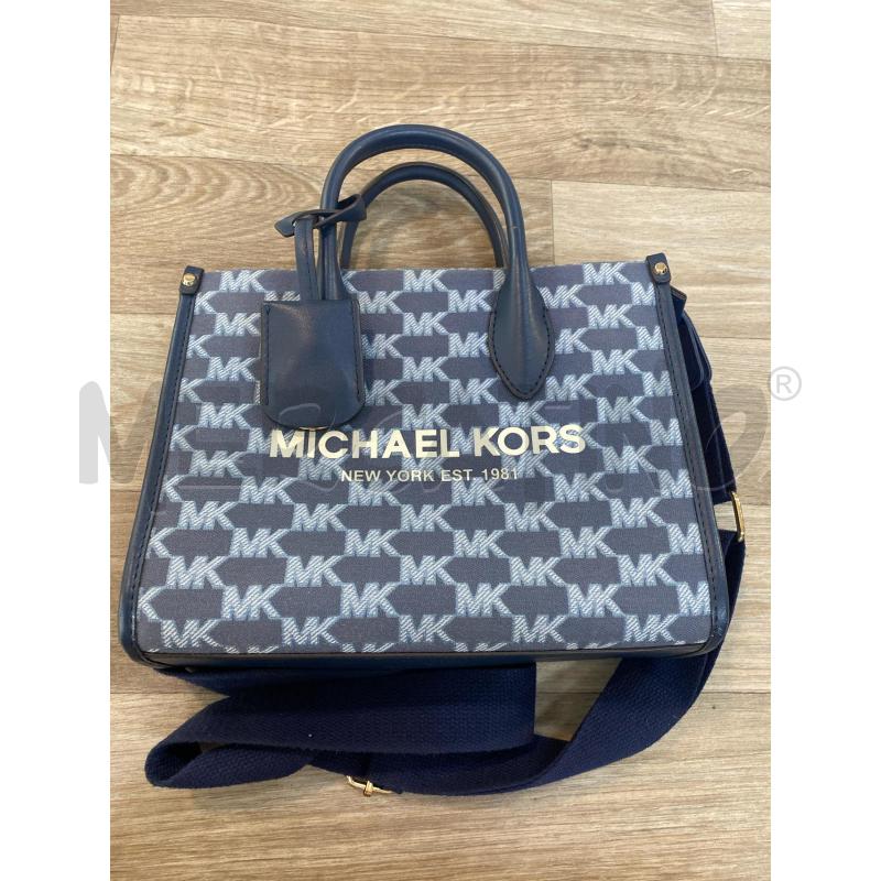TRACOLLA DONNA MIACHEL KORS MONOGRAM JEANS | Mercatino dell'Usato Pomezia 1
