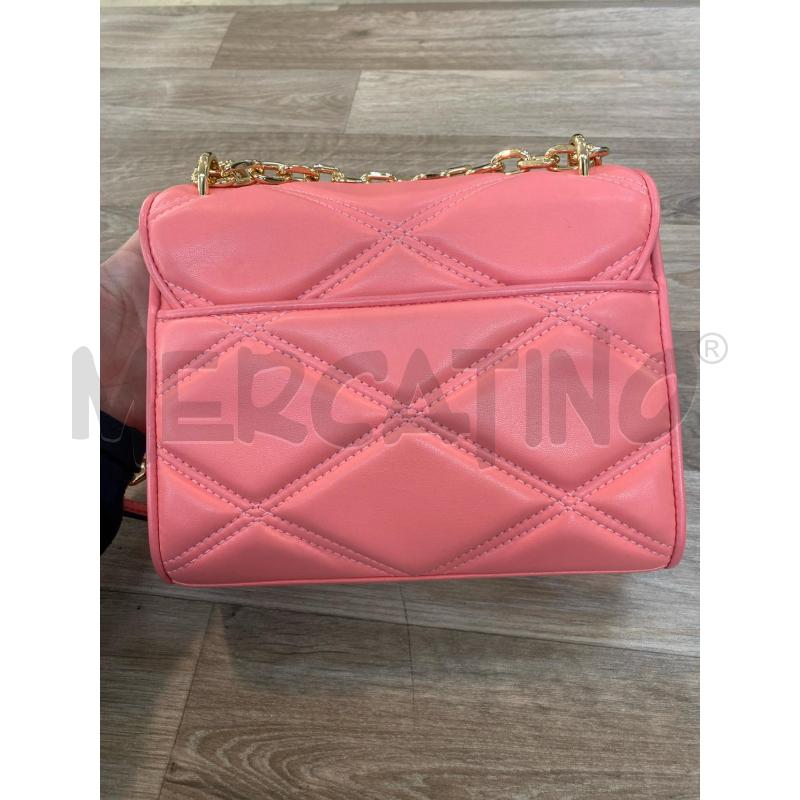 TRACOLLA DONNA MICHAEL KORS SALMONE PELLE VEGANA | Mercatino dell'Usato Pomezia 3