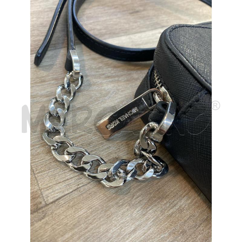 TRACOLLA MICHAEL KORS NERA SAFFIANO RETTANGOLARE | Mercatino dell'Usato Pomezia 3