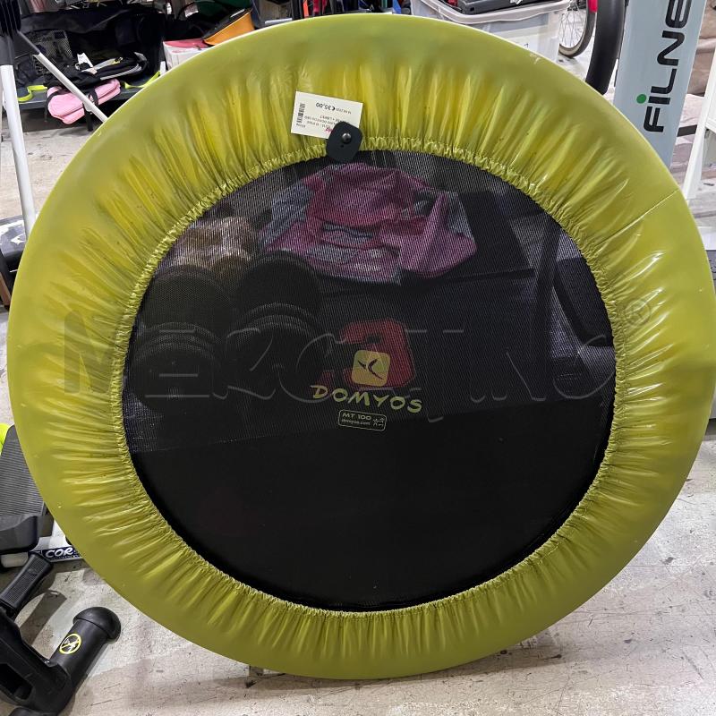 TRAMPOLINO DOMYOS NERO VERDE + LIBRETTO C2 | Mercatino dell'Usato Pomezia 1