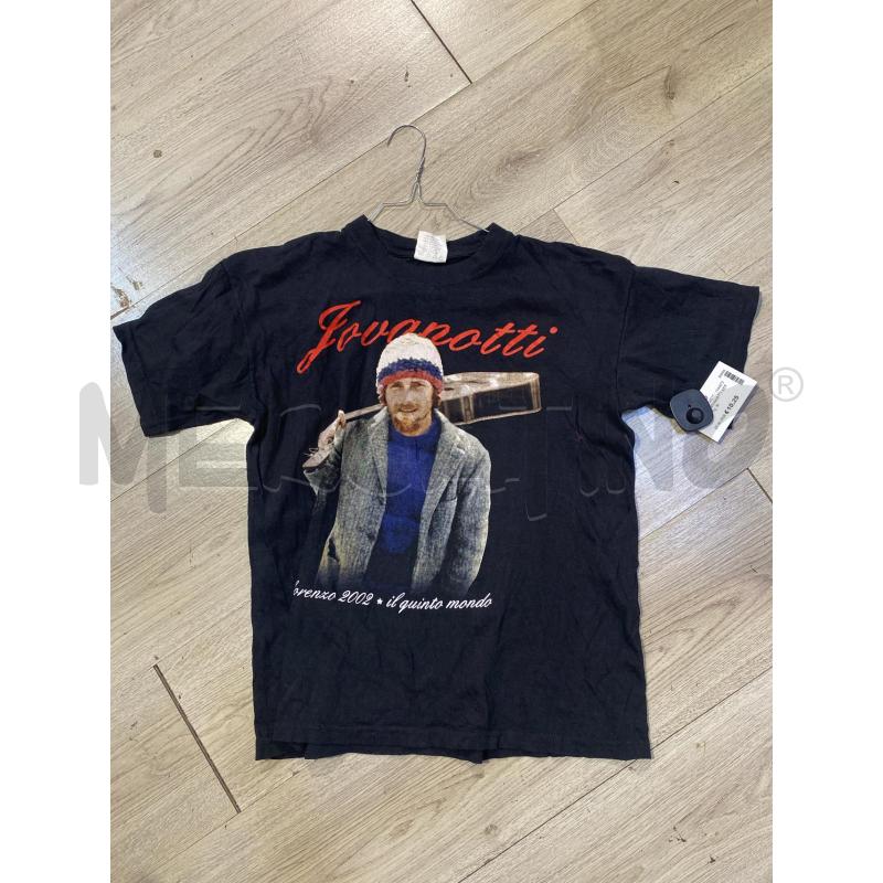 T SHIRT JOVANOTTI NERA 2002 | Mercatino dell'Usato Pomezia 1