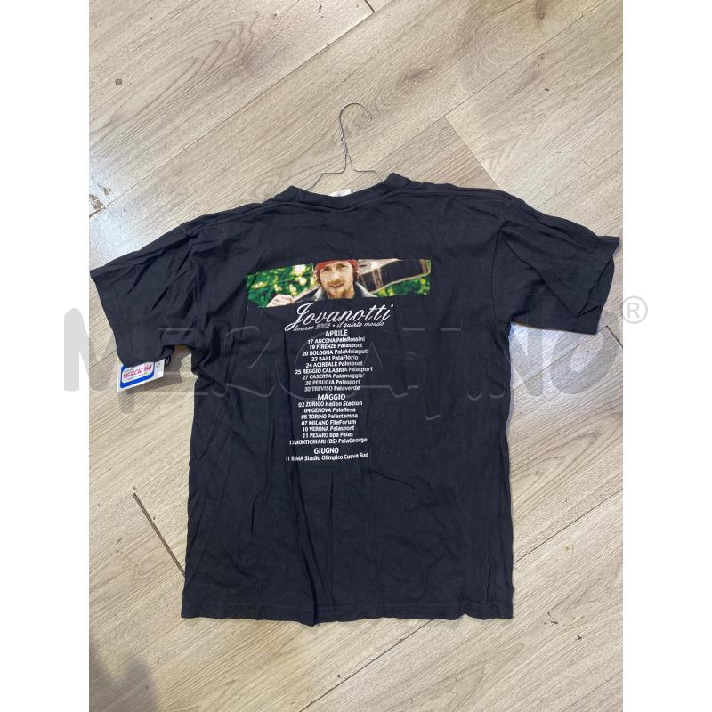T SHIRT JOVANOTTI NERA 2002 | Mercatino dell'Usato Pomezia 2