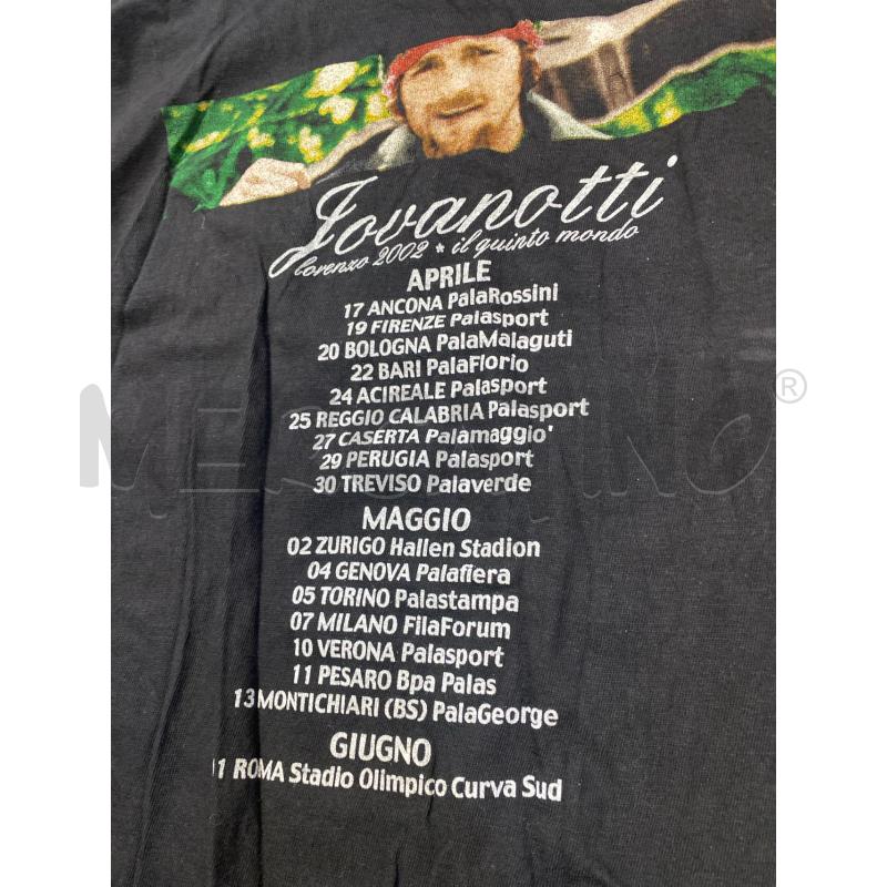T SHIRT JOVANOTTI NERA 2002 | Mercatino dell'Usato Pomezia 3