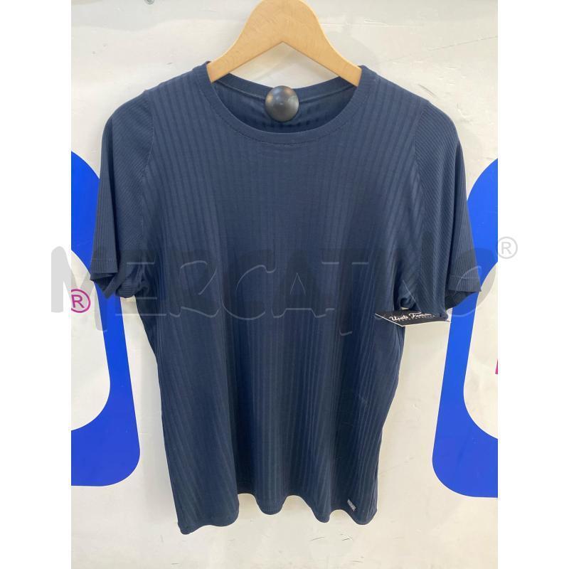T SHIRT UOMO GIANFRANCO FERRE BLU NOTTE COSTE | Mercatino dell'Usato Pomezia 1