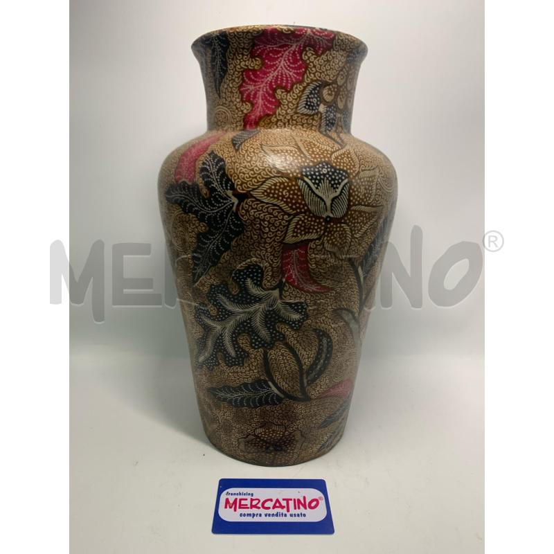 VASO RIVESTITO TESSUTO  | Mercatino dell'Usato Pomezia 1