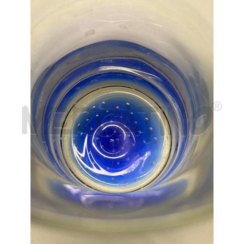 VASO VETRO B/BLU 23 CM | Mercatino dell'Usato Pomezia 3