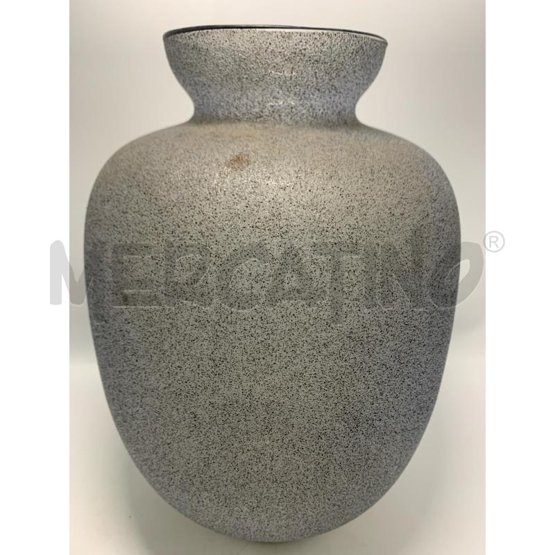 VASO VETRO PUNTINATO FIORE ROSA | Mercatino dell'Usato Pomezia 4