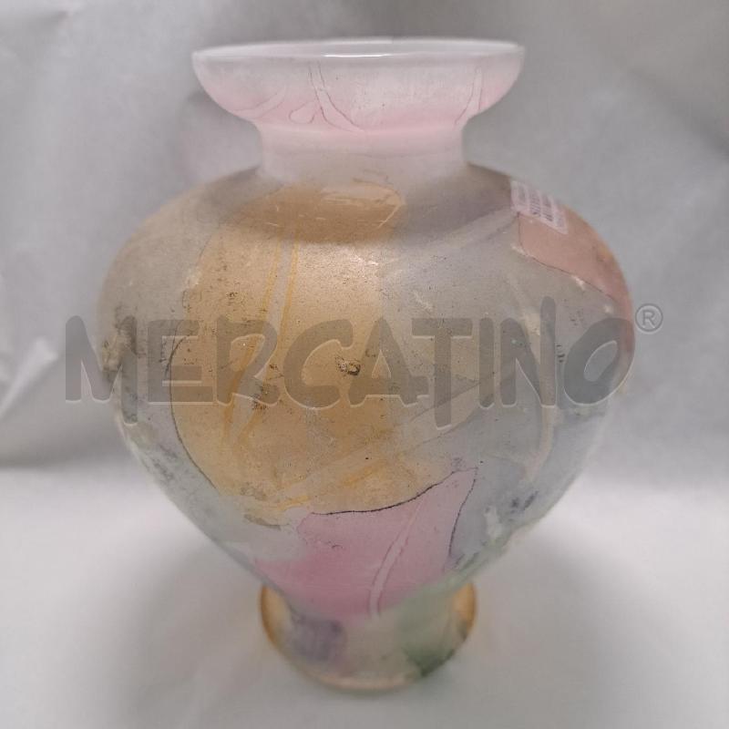 VASO VETRO SATIN CREAZIONI SILVESTRI MURANO | Mercatino dell'Usato Pomezia 2