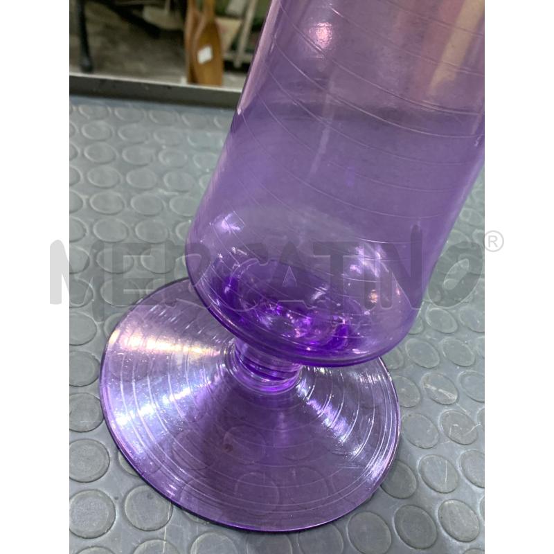 VASO VIOLA LUNGO 55 CM | Mercatino dell'Usato Pomezia 2