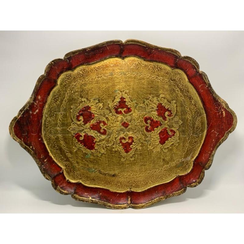 VASSOIO ART. FIORENTINO 44 CM | Mercatino dell'Usato Pomezia 1