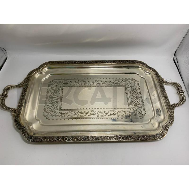 VASSOIO G RE SHEFFIELD MISURE PIANO 43X27,5CM  | Mercatino dell'Usato Pomezia 1