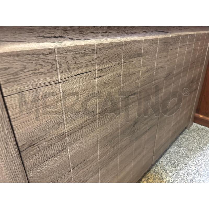 VETRINETTA 2 ANTE WENGHEE CHIARO | Mercatino dell'Usato Pomezia 3