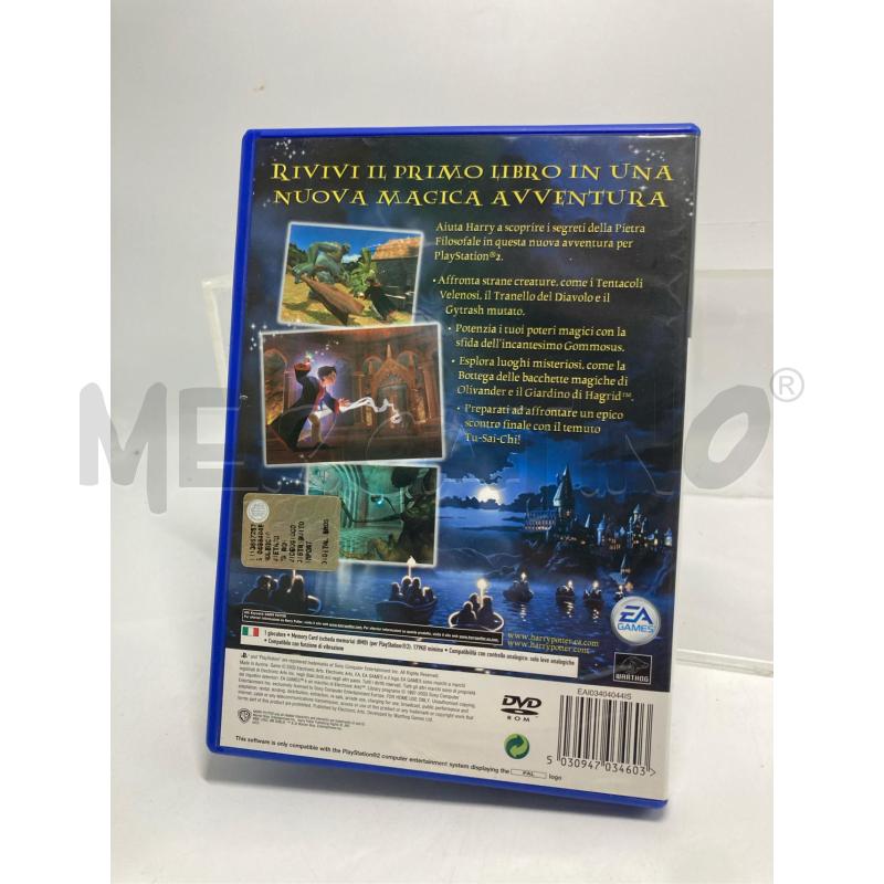 VIDEO GIOCO PS2 HARRY POTTER E LA PIETRA FILOSOFALE | Mercatino dell'Usato Pomezia 2