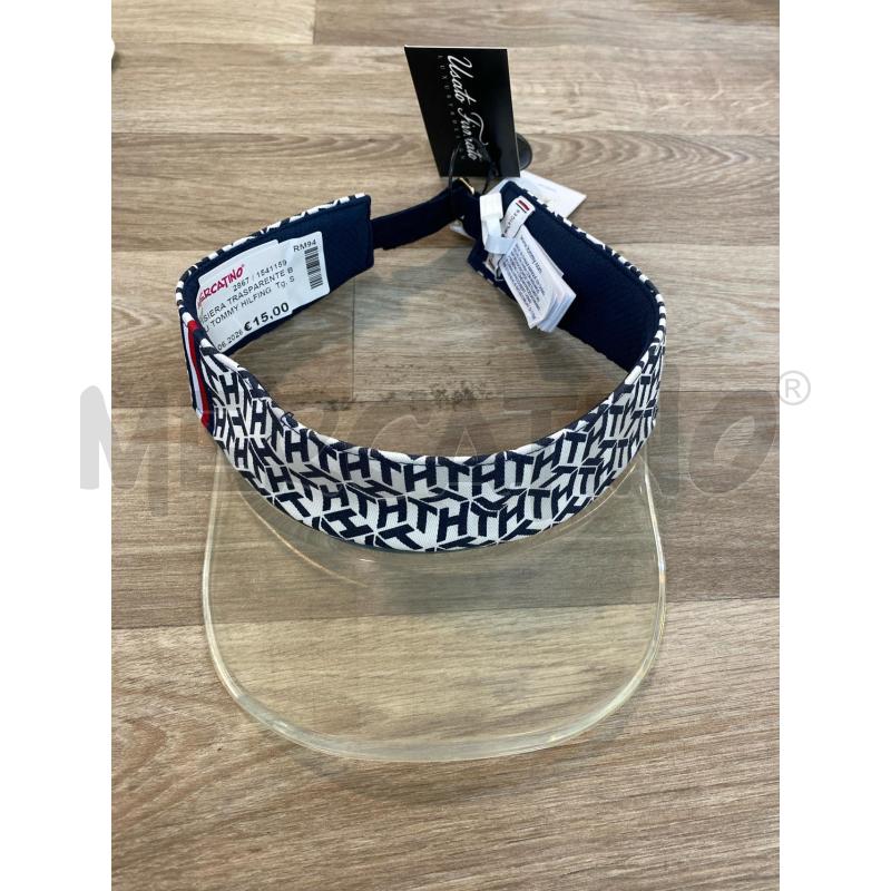 VISIERA TRASPARENTE BLU TOMMY HILFINGER | Mercatino dell'Usato Pomezia 1