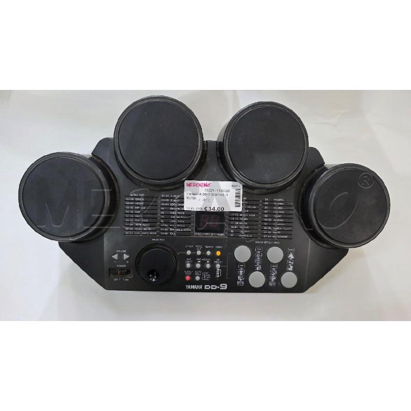 YAMAHA DD-9 DIGITAL DRUMS | Mercatino dell'Usato Pomezia 1