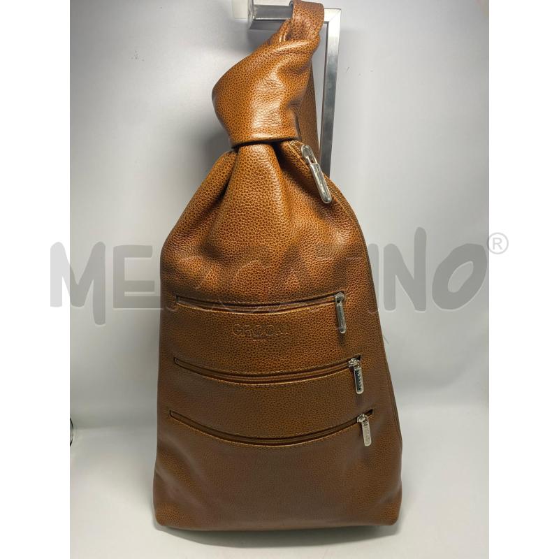 ZAINETTO DESIGNER MARCY TILTON GROOM PARIS IN PELLE BEIGE | Mercatino dell'Usato Pomezia 1
