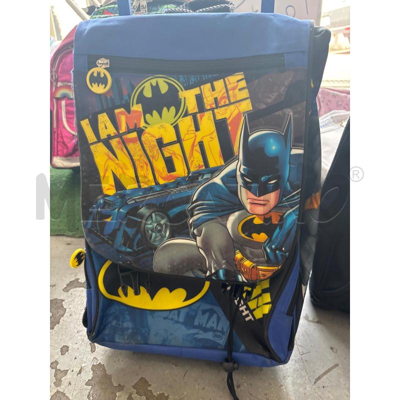 ZAINO SCUOLA BATMAN  | Mercatino dell'Usato Pomezia 1