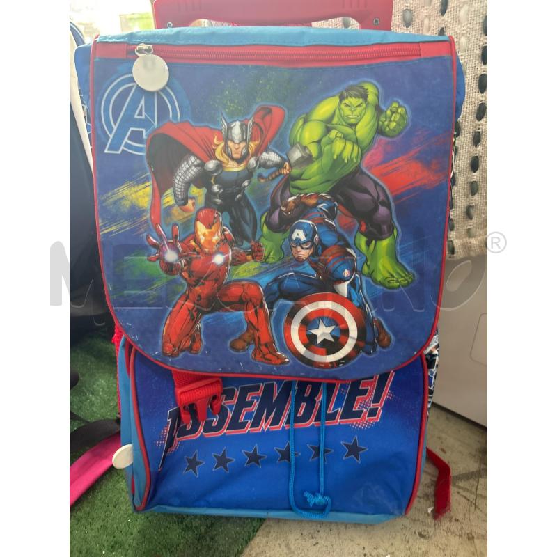 ZAINO SCUOLA MARVEL  | Mercatino dell'Usato Pomezia 1