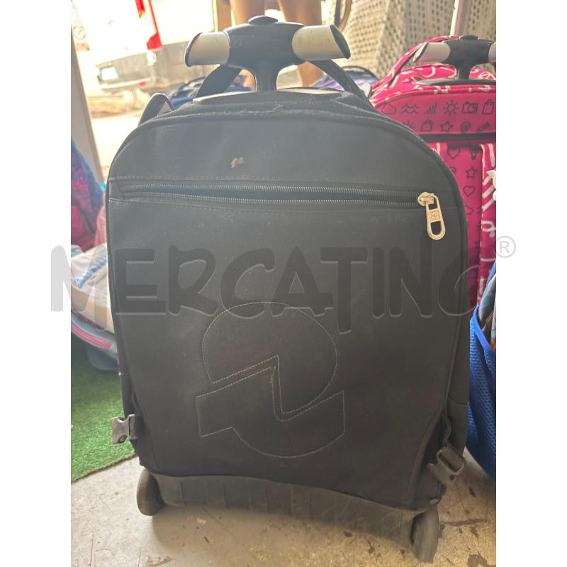ZAINO TROLLEY NERO INVICTA  | Mercatino dell'Usato Pomezia 2