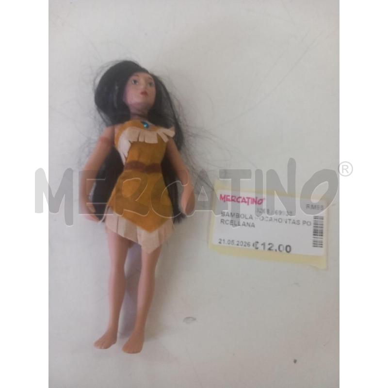 BAMBOLA POCAHONTAS PORCELLANA  | Mercatino dell'Usato Guidonia montecelio 1