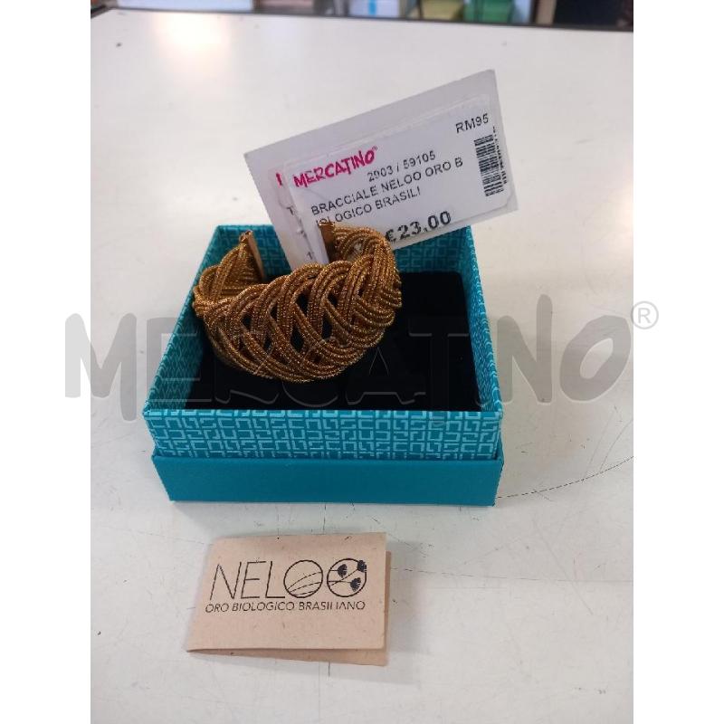 BRACCIALE NELOO ORO BIOLOGICO BRASILIANO | Mercatino dell'Usato Guidonia montecelio 1