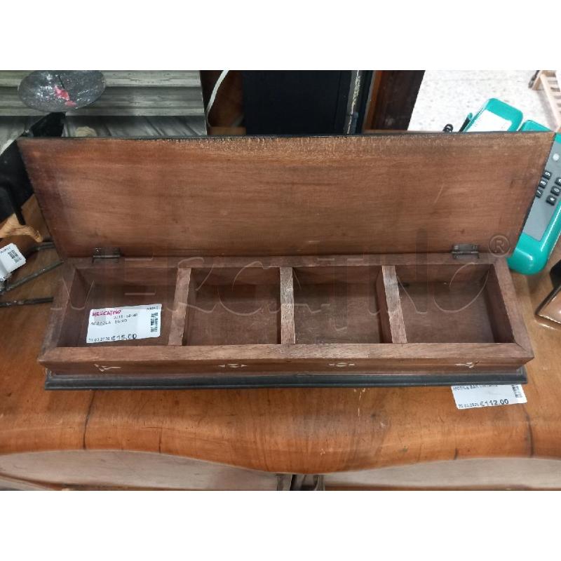 SCATOLA LEGNO  | Mercatino dell'Usato Guidonia montecelio 2