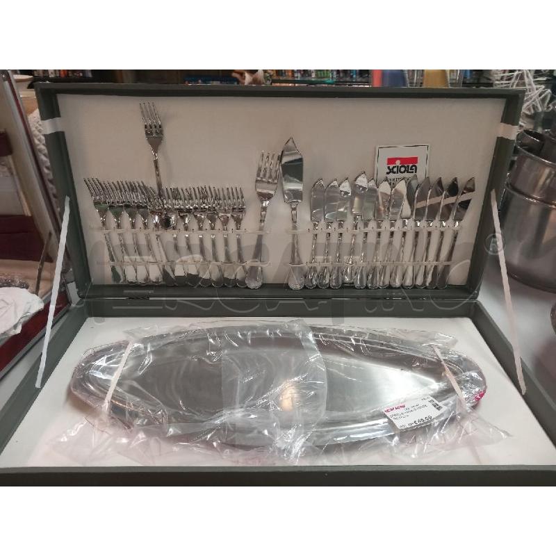 SERVIZIO POSATE PESCE INOX 18/10 | Mercatino dell'Usato Guidonia montecelio 1