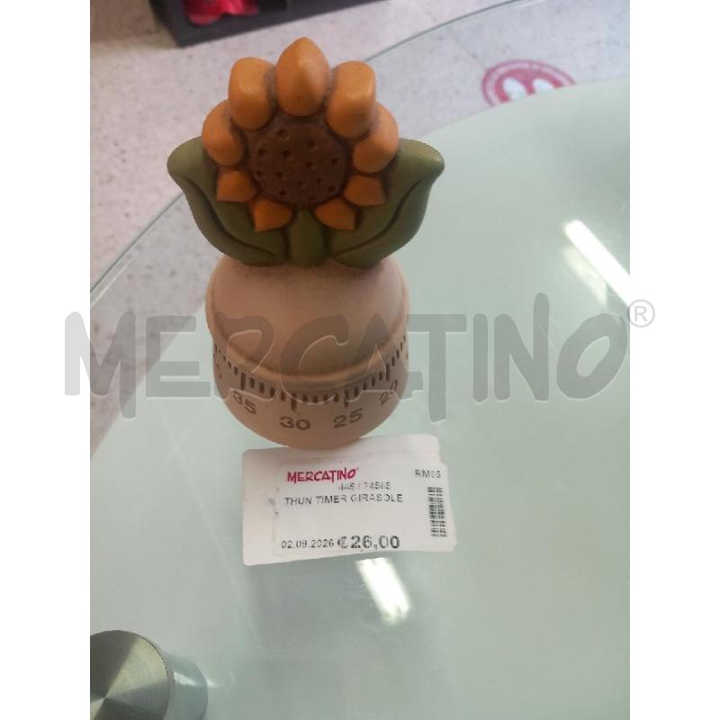 THUN TIMER GIRASOLE | Mercatino dell'Usato Guidonia montecelio 1