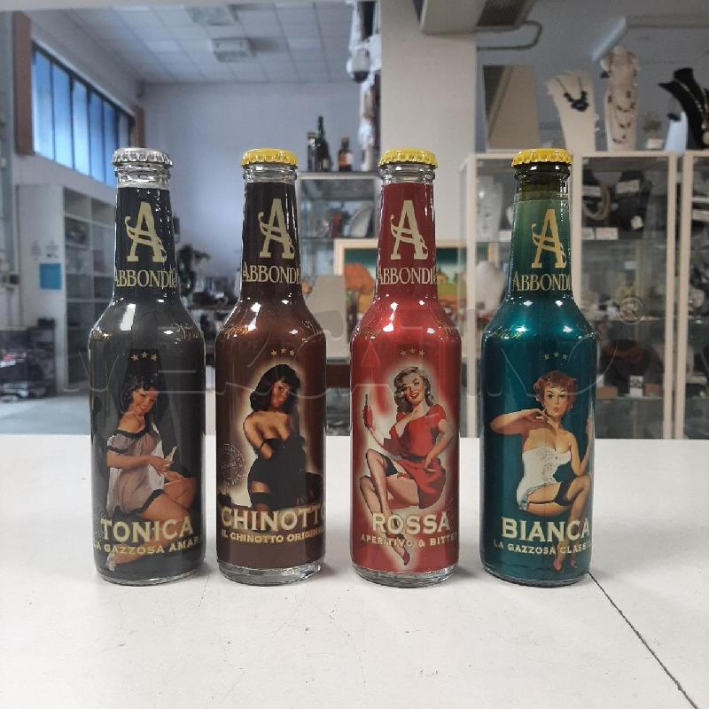 ABBONDIO - COLLEZIONE BOTTIGLIE X 4 | Mercatino dell'Usato Rimini 1