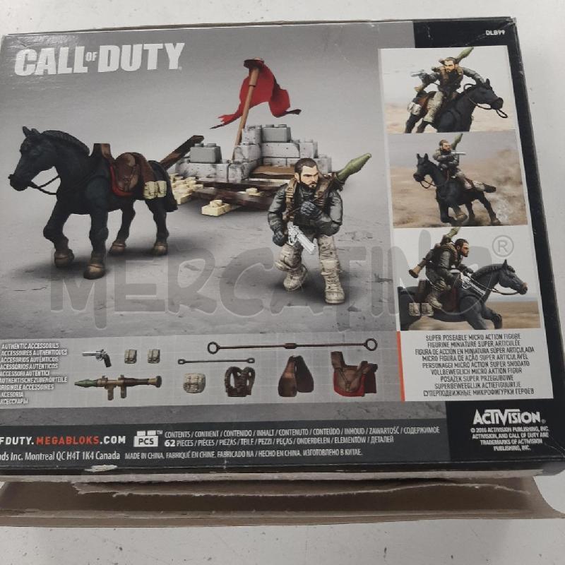 CALL OF DUTY - ATAQUE A CABALLO - MEGA BLOKS | Mercatino dell'Usato Rimini 2