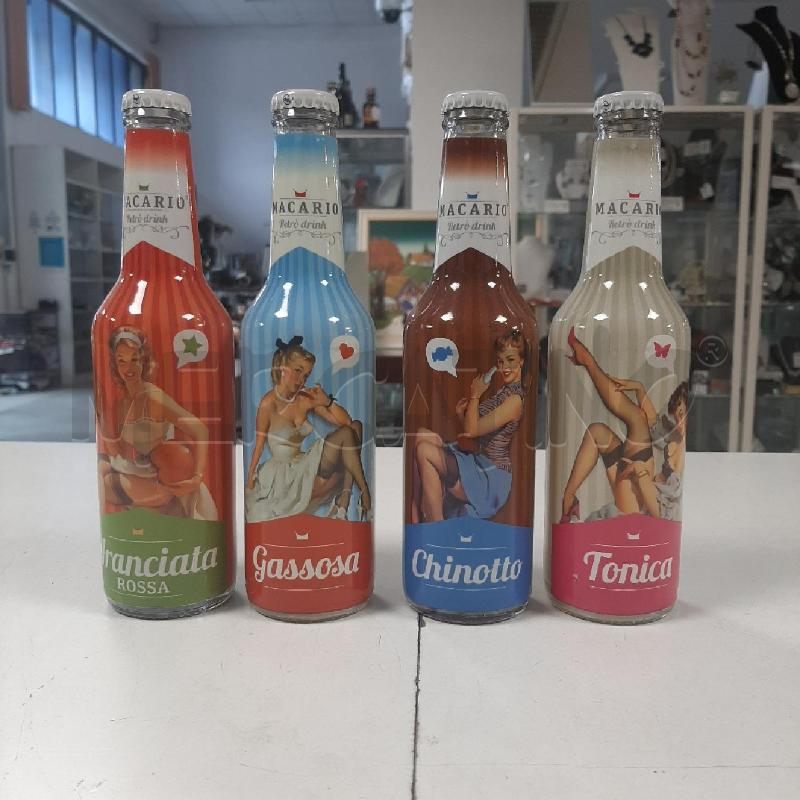 MACARIO - BOTTIGLIE VINTAGE X 4 COLLEZIONE | Mercatino dell'Usato Rimini 1