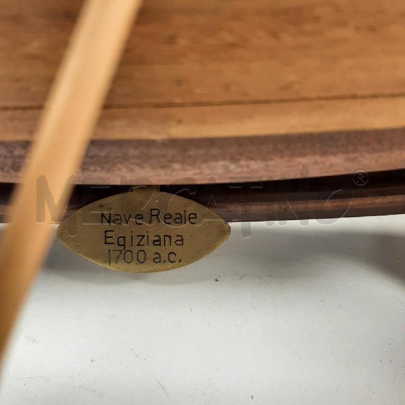 NAVE REALE EGIZIANA LEGNO | Mercatino dell'Usato Rimini 2