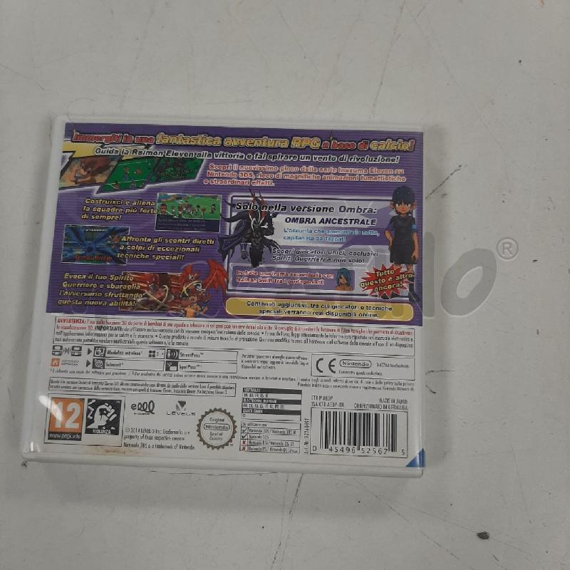 NINTENDO 3DS - INAZUMA ELEVEN GO OMBRA | Mercatino dell'Usato Rimini 2