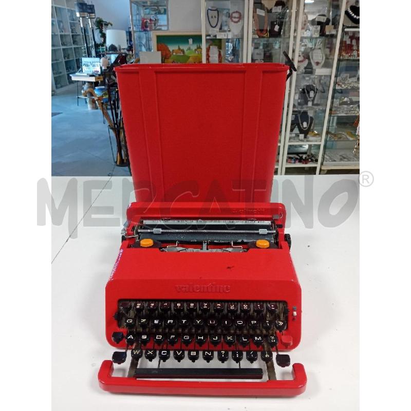 OLIVETTI - VALENTINE 1969 -  MACCHINA DA SCRIVERE | Mercatino dell'Usato Rimini 3